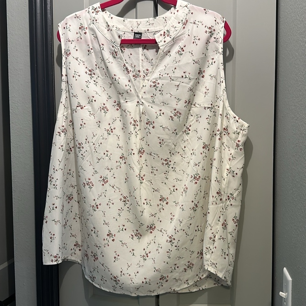 Qty of 3 tops by SHEIN. All size 4XL. Paid $5 for each. Selling for $8